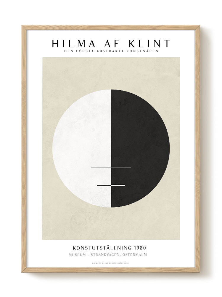 Hilma af Klint - Buddhas standpoint in Earthly life – modern wall art print, Falcozi Studio