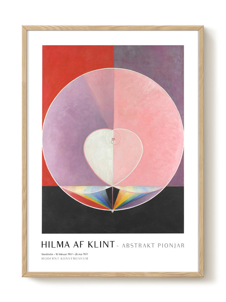 Hilma af Klint - Doves No.2 – modern wall art print, Falcozi Studio