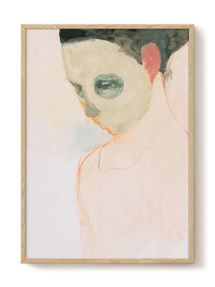 abstract portrait portrait Poster