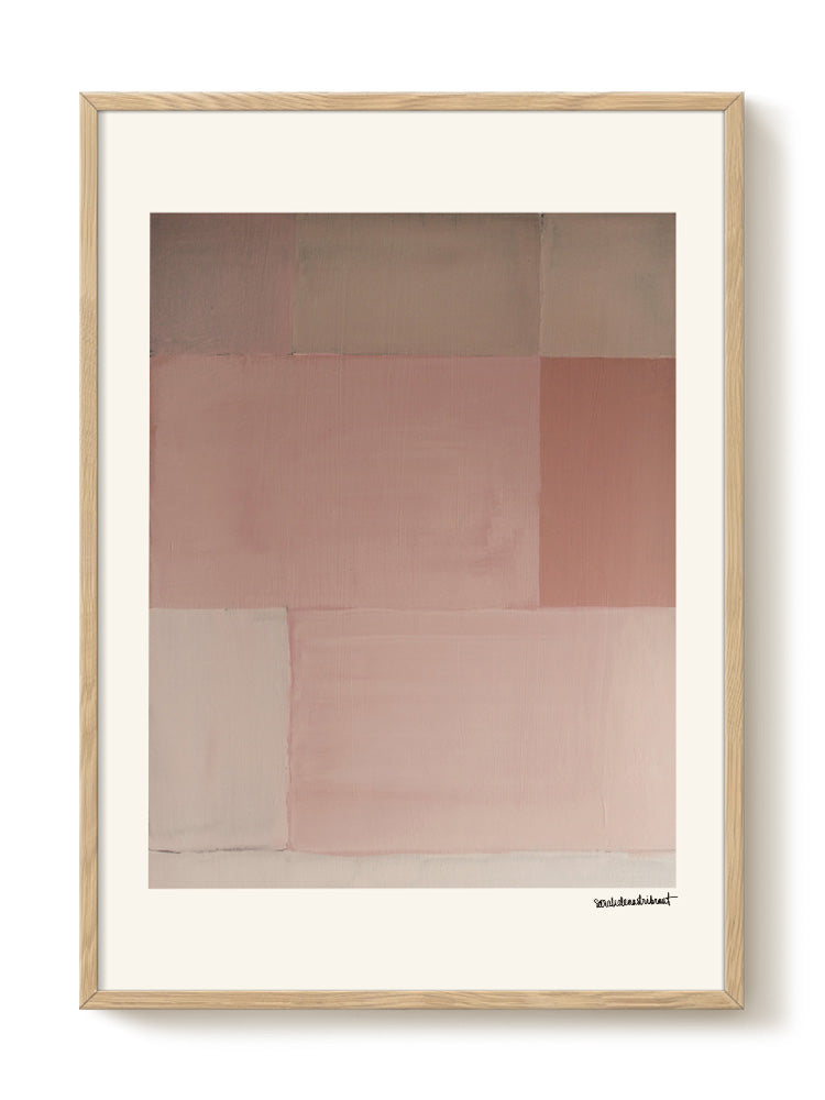 abstract portrait portrait Poster