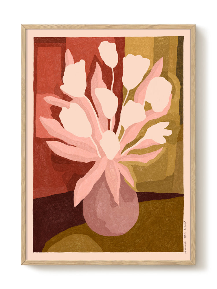 abstract portrait portrait Poster