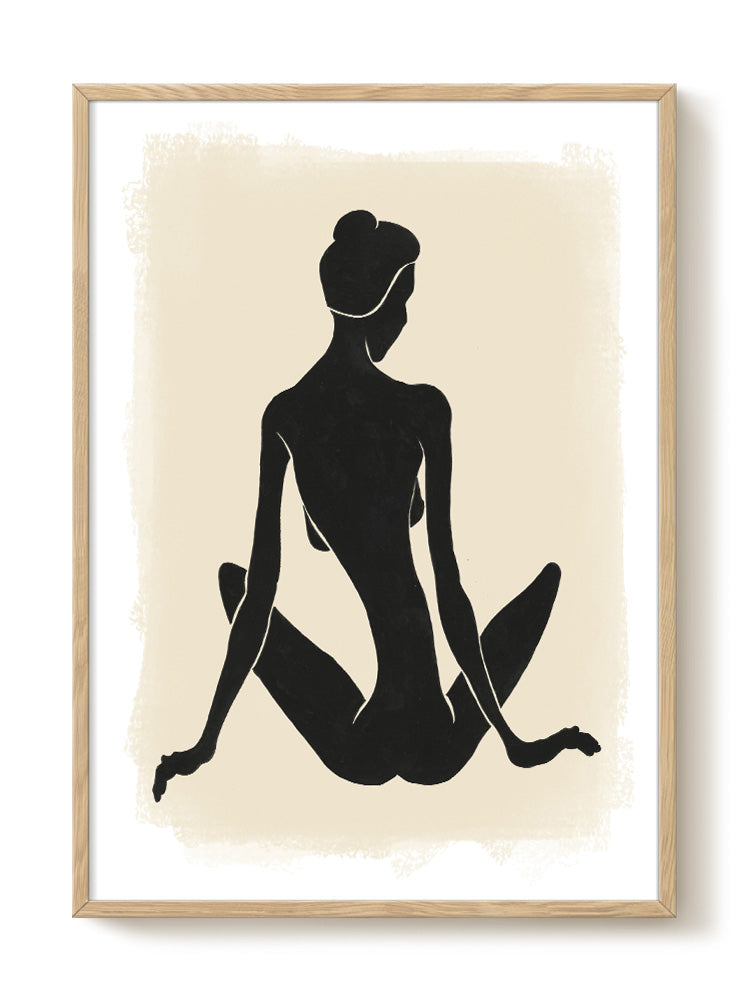 abstract portrait portrait neutral Poster