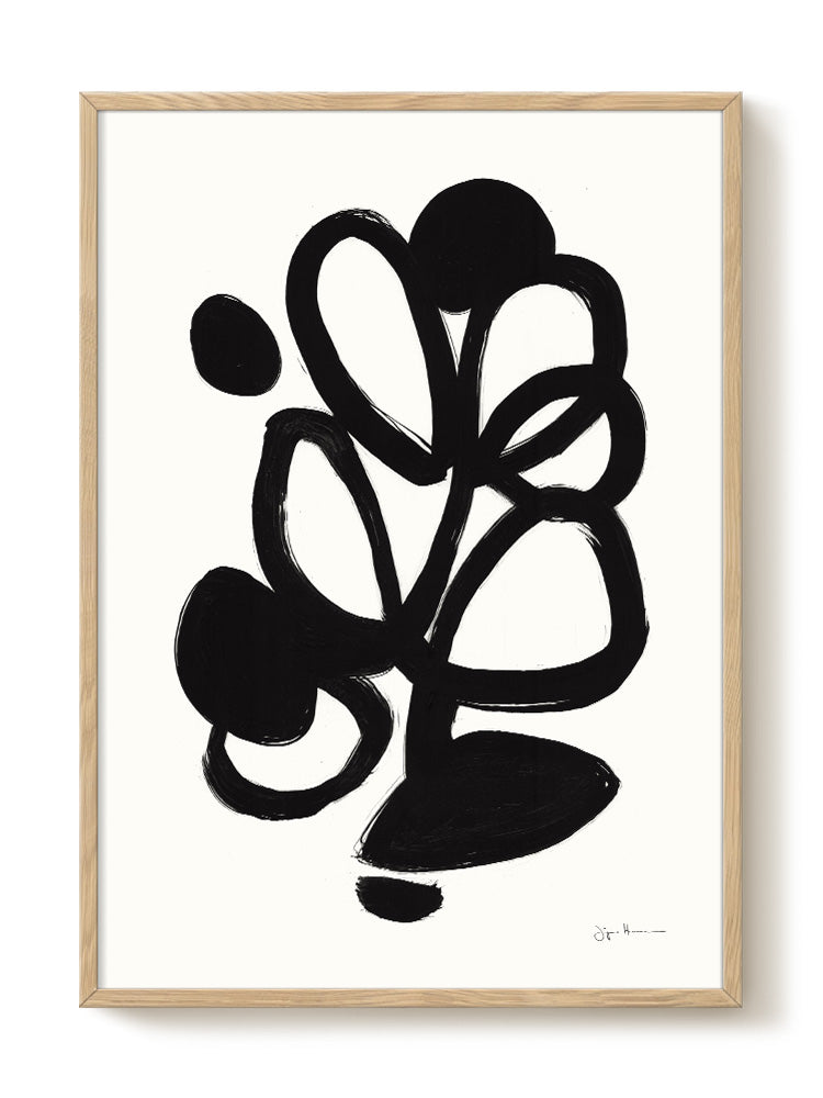 abstract portrait portrait Poster