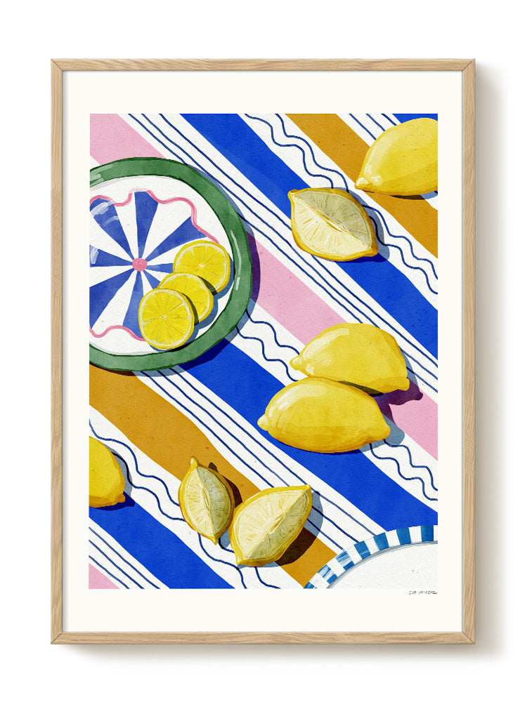 abstract portrait portrait Poster