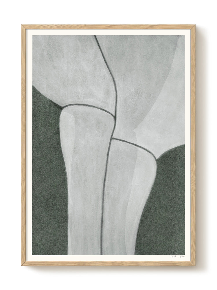 Julita Elbe - Amaryllis – modern wall art print, Falcozi Studio
