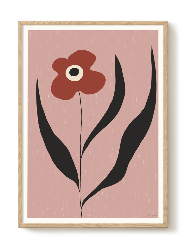 abstract portrait portrait Poster