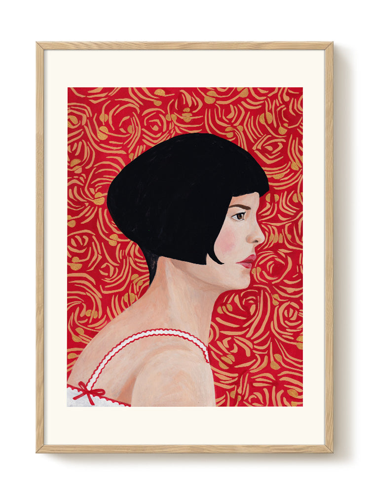 modern portrait portrait Poster