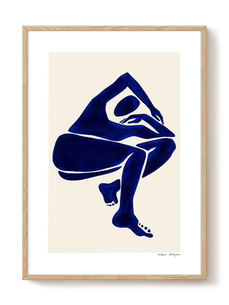 abstract portrait portrait Poster