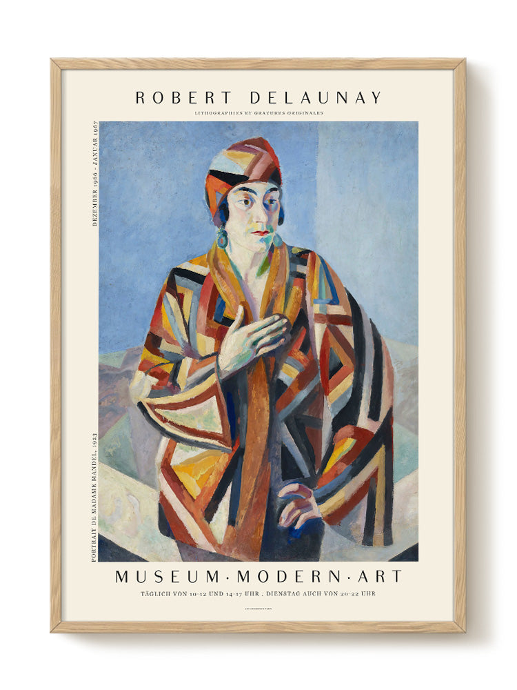 abstract portrait portrait Poster