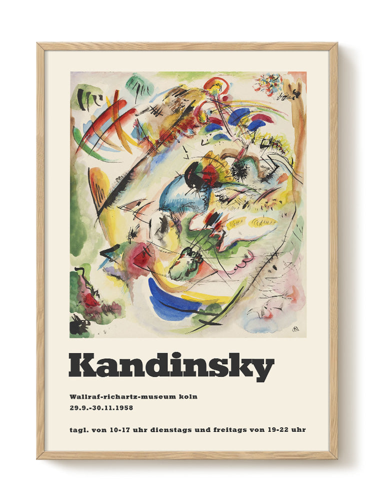 abstract portrait portrait Poster