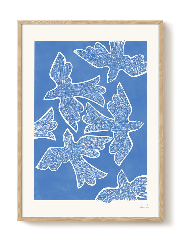 abstract portrait portrait Poster