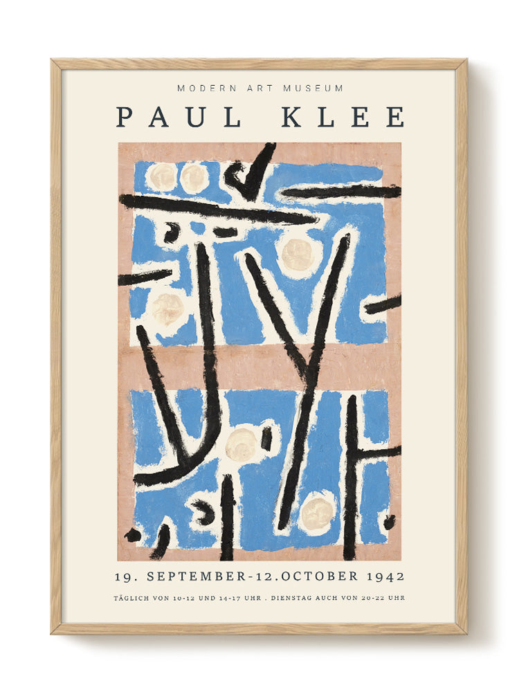 abstract portrait portrait Poster