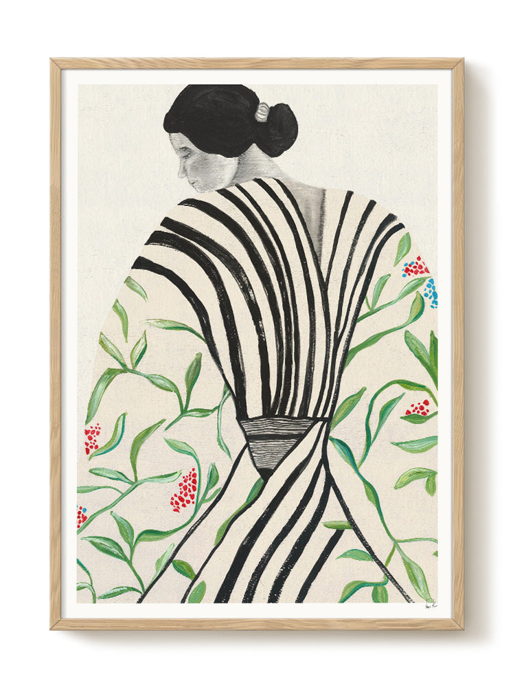 abstract portrait portrait Poster