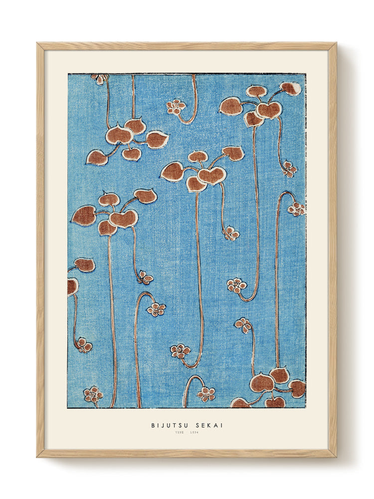 Bijutsu Sekai - Vine – modern wall art print, Falcozi Studio