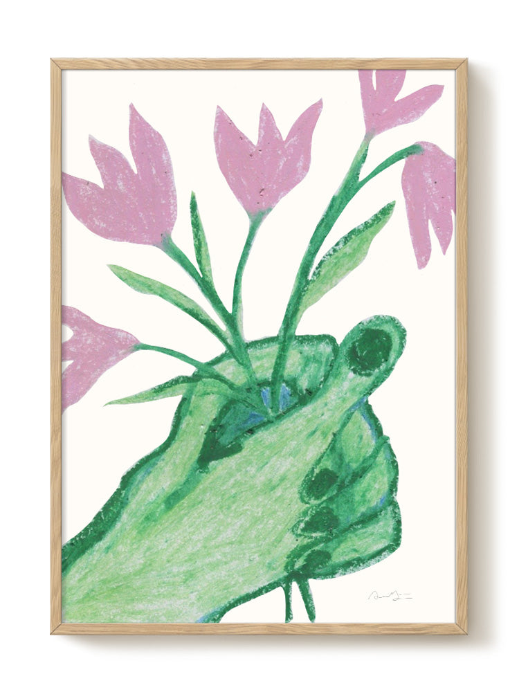 abstract portrait portrait Poster