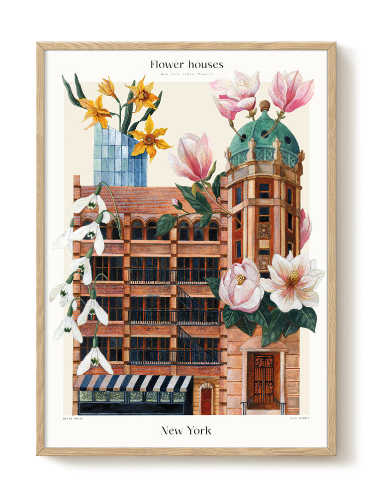 abstract portrait portrait Art Print