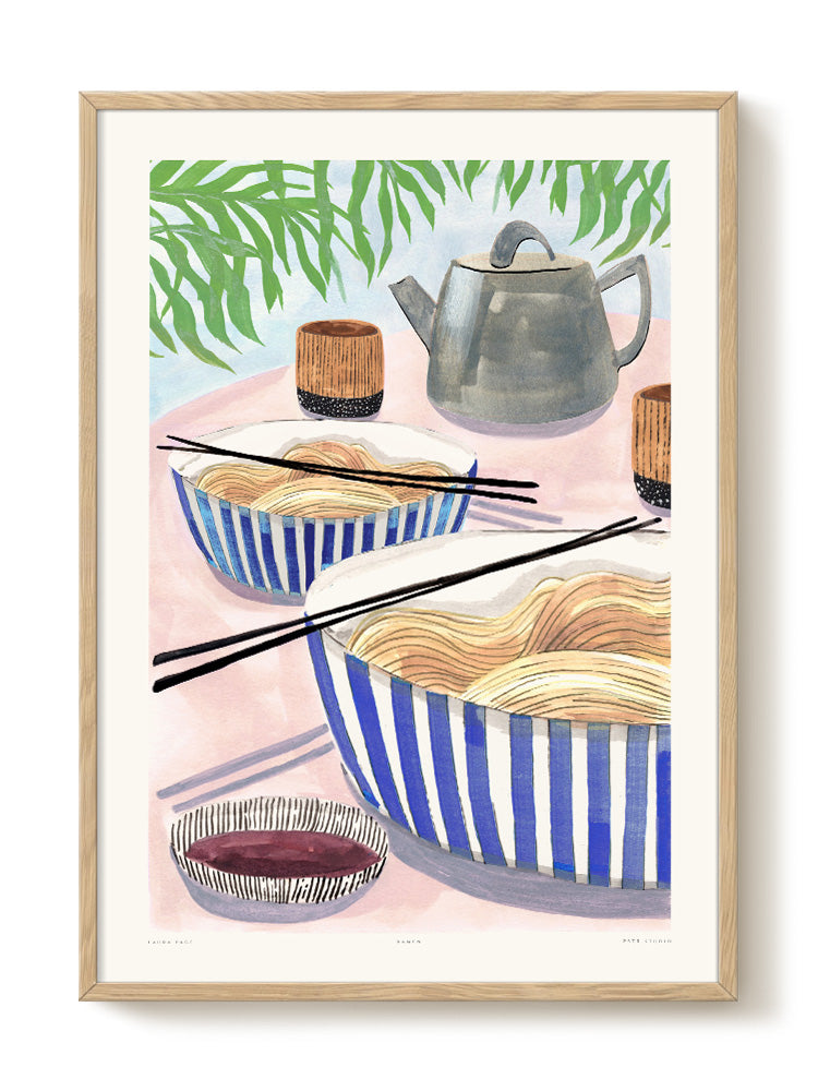 abstract food portrait Poster