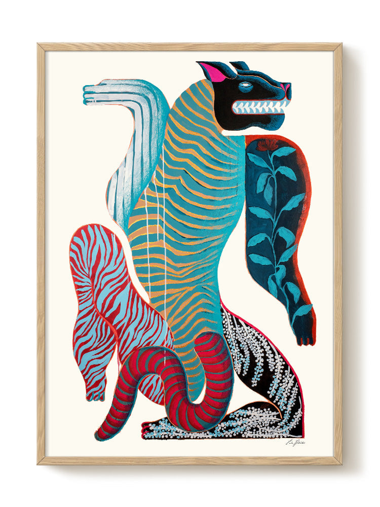 abstract portrait portrait Poster