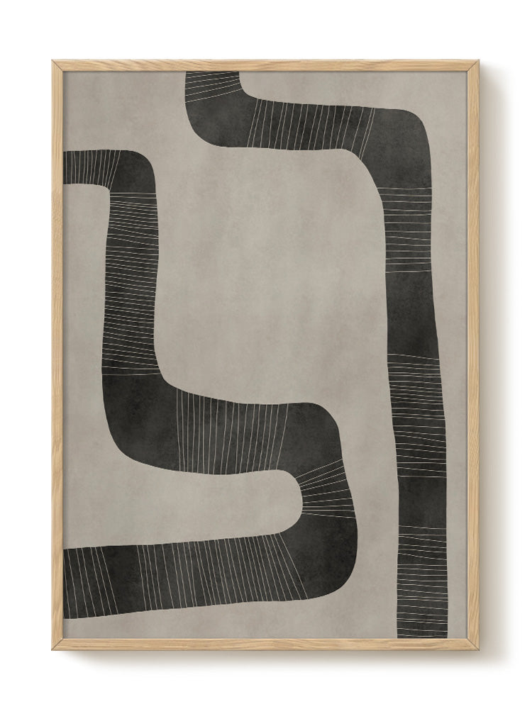 abstract portrait portrait neutral Poster