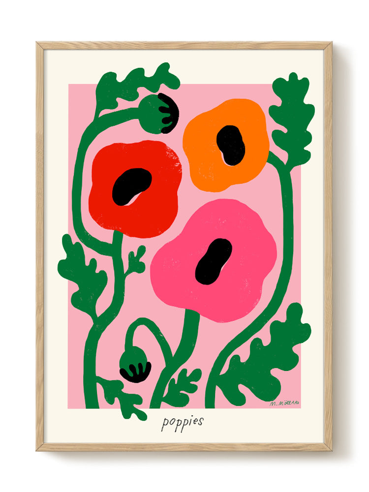 abstract portrait portrait Poster