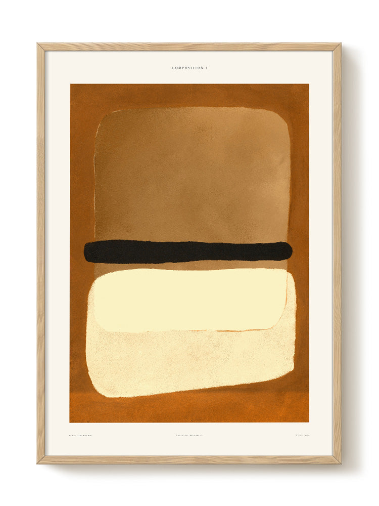 abstract portrait portrait Poster