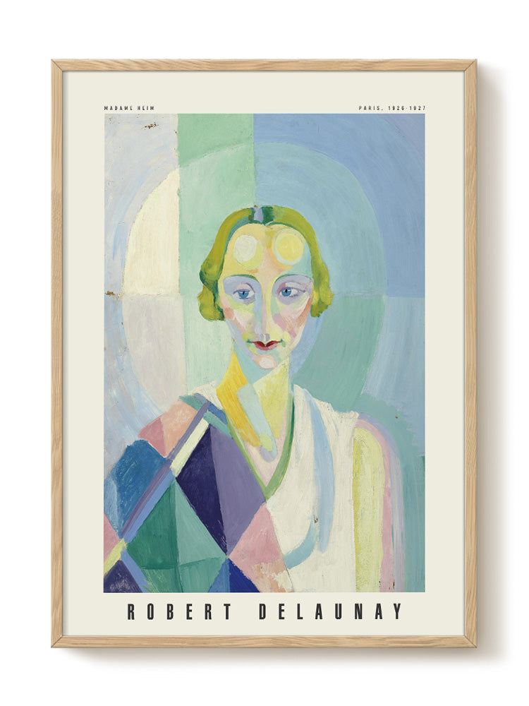 abstract portrait portrait Poster