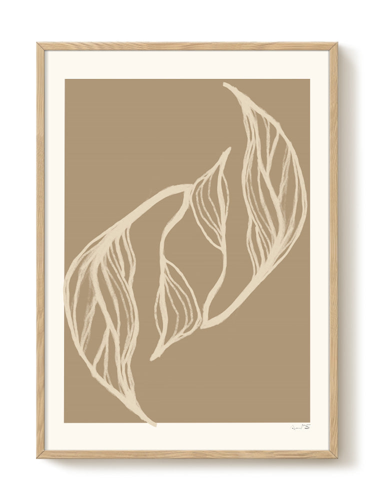 abstract portrait portrait Poster