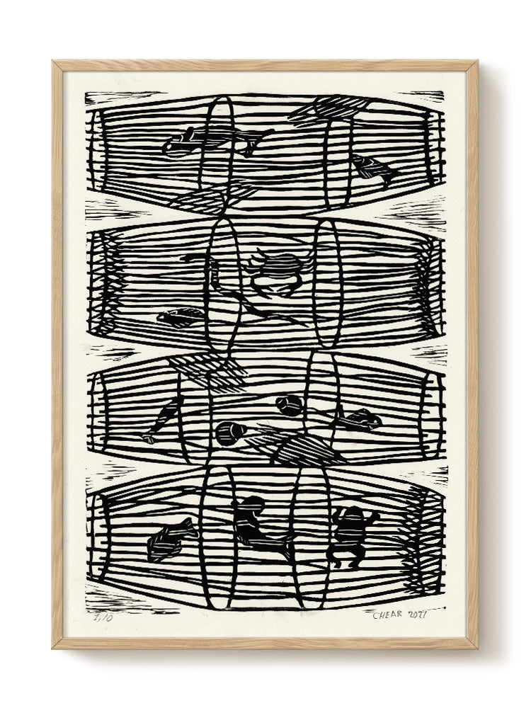 abstract portrait portrait neutral Poster