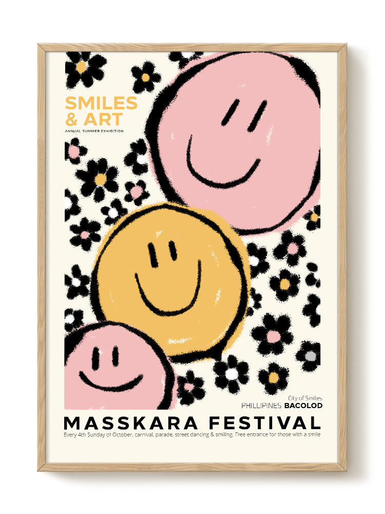 abstract portrait portrait Poster