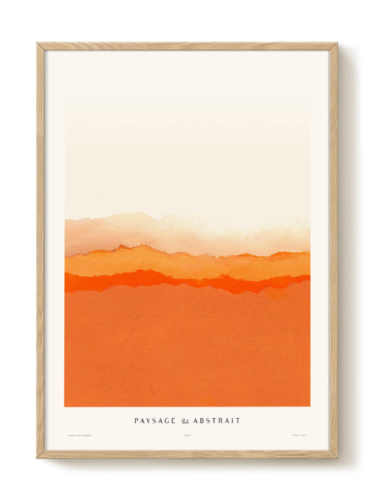 abstract portrait portrait Poster