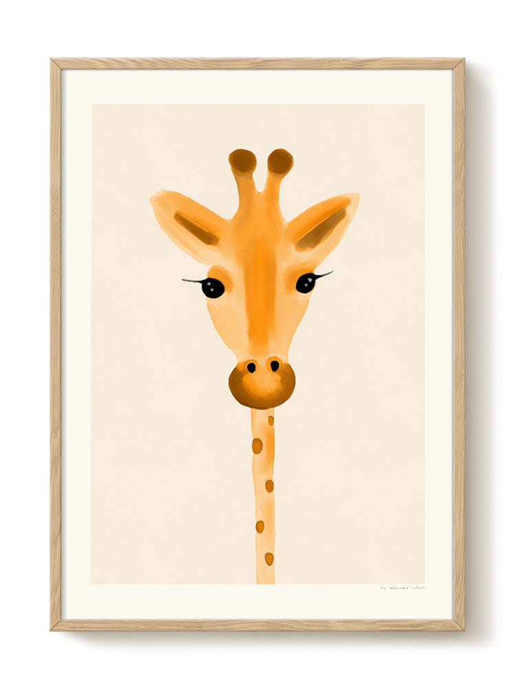 abstract animal portrait Poster