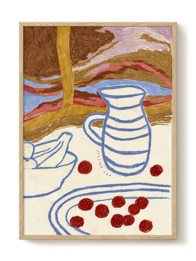 abstract portrait portrait Poster