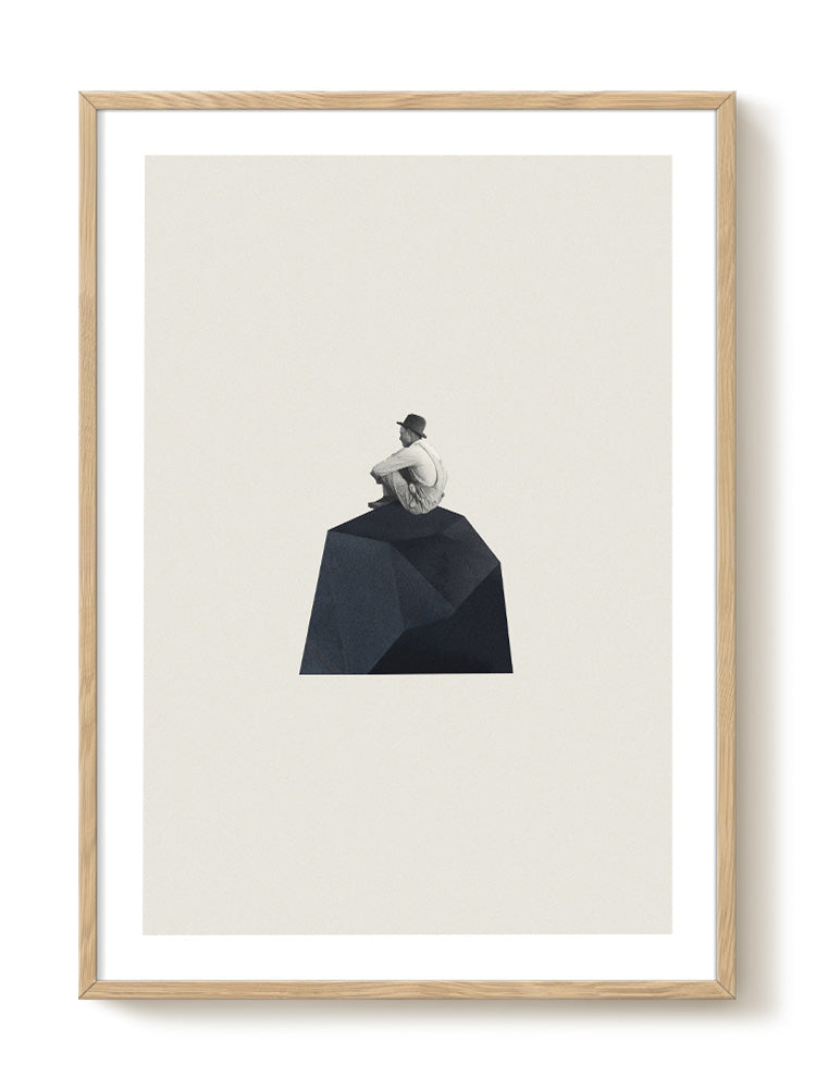 abstract portrait portrait Poster