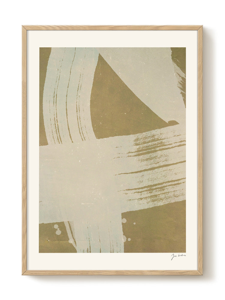 abstract portrait portrait Poster