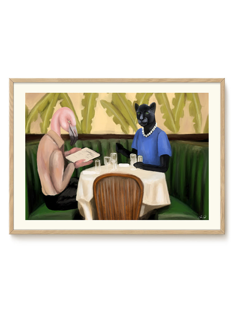 abstract animal landscape Poster