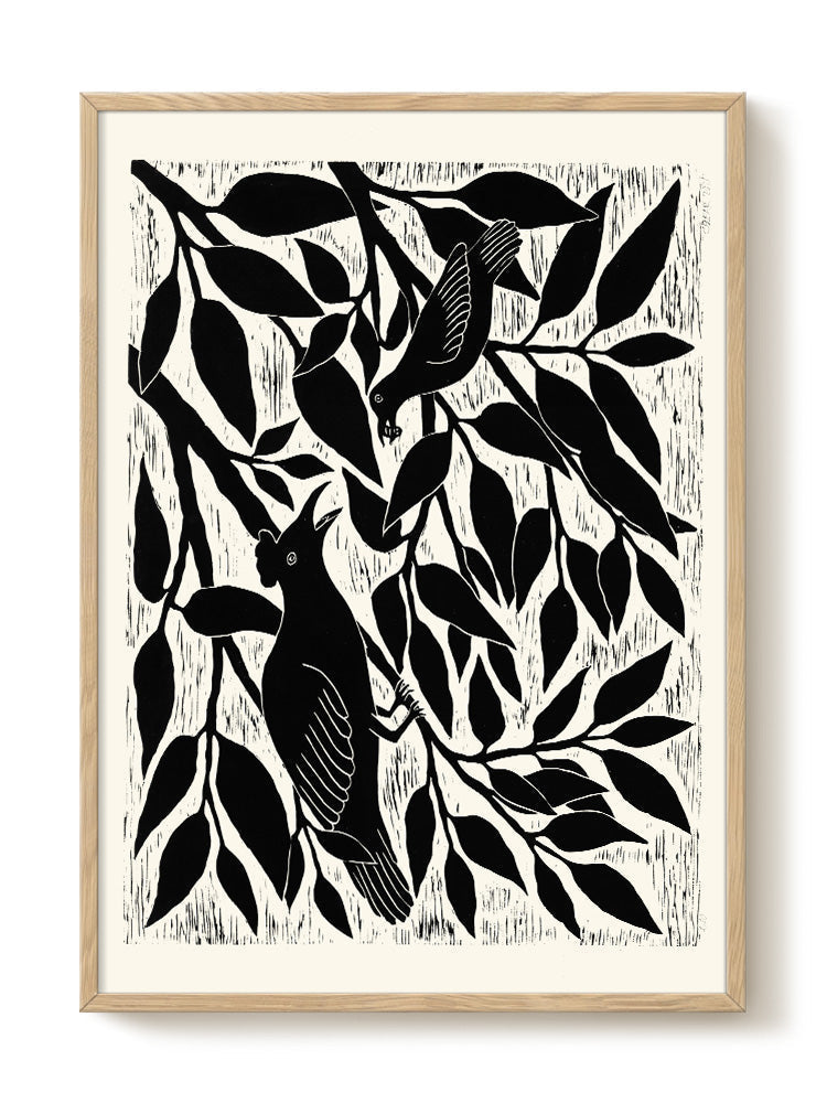 Chear Morn - Sharing – modern wall art print, Falcozi Studio