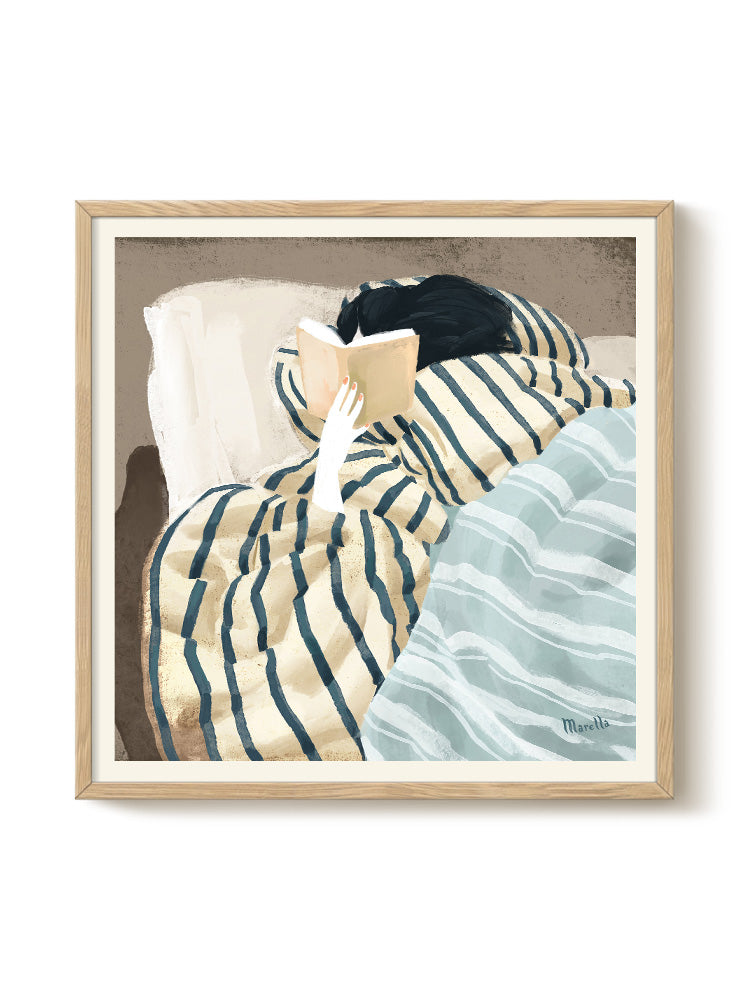 Marco - Winter Holidays – modern wall art print, Falcozi Studio