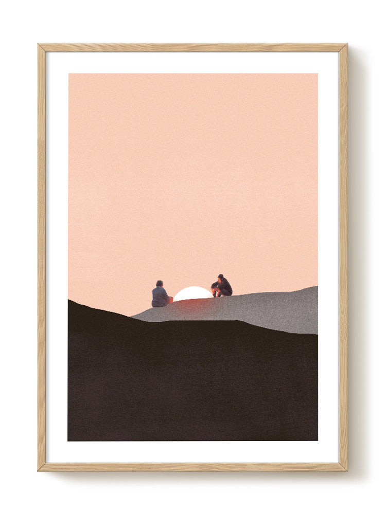 abstract portrait portrait Poster