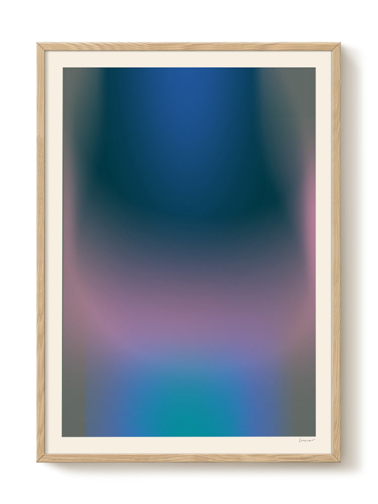 abstract portrait portrait Poster