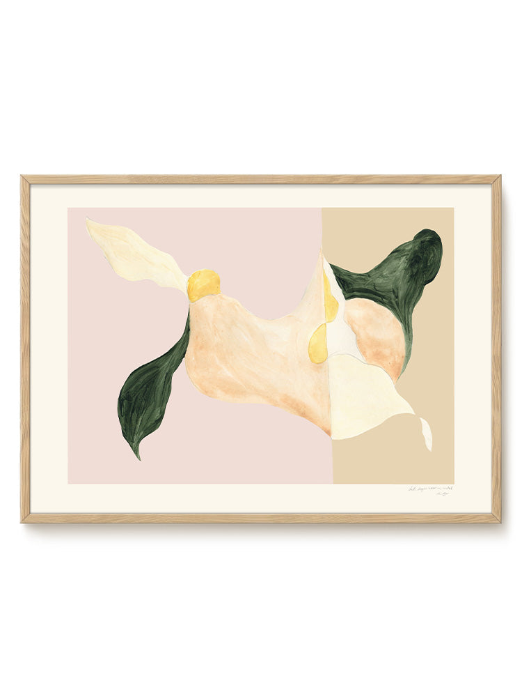 abstract landscape horizontal Poster