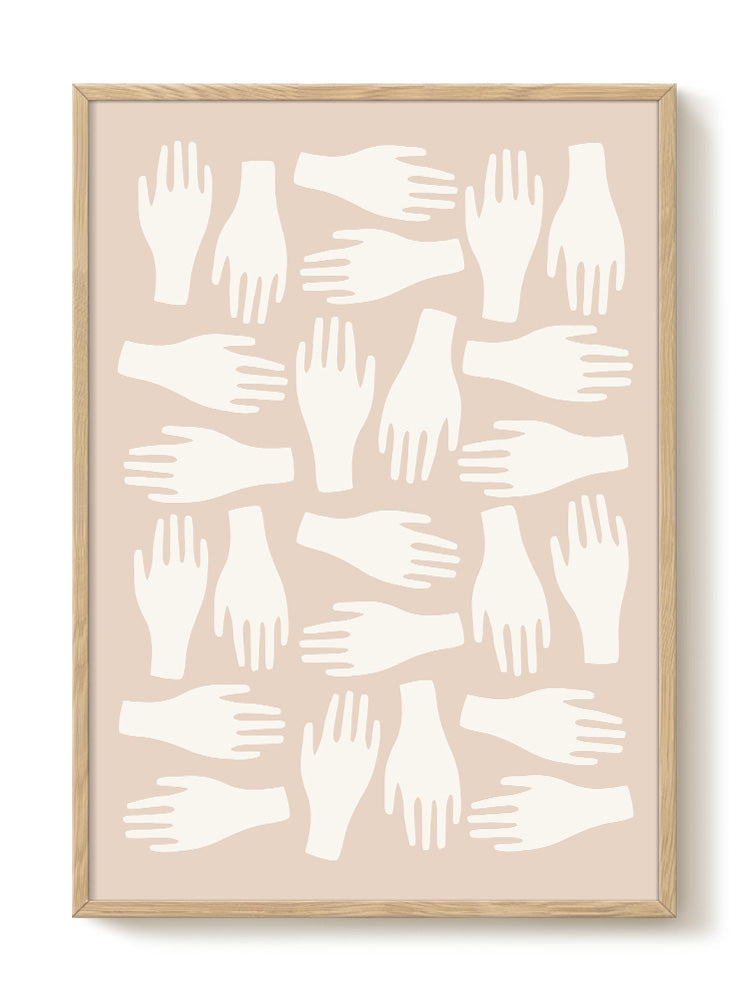abstract portrait portrait Poster