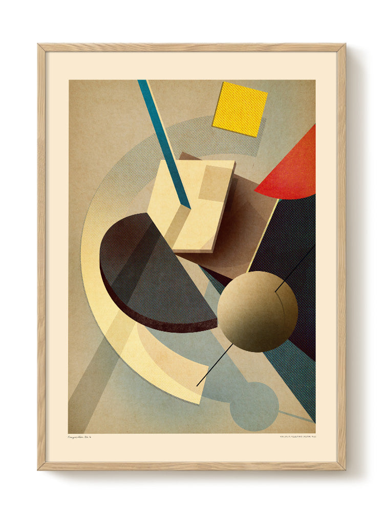 abstract portrait portrait Poster