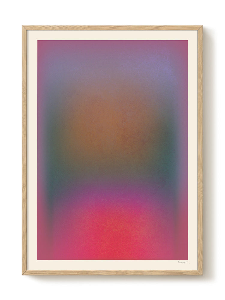 abstract portrait portrait Poster