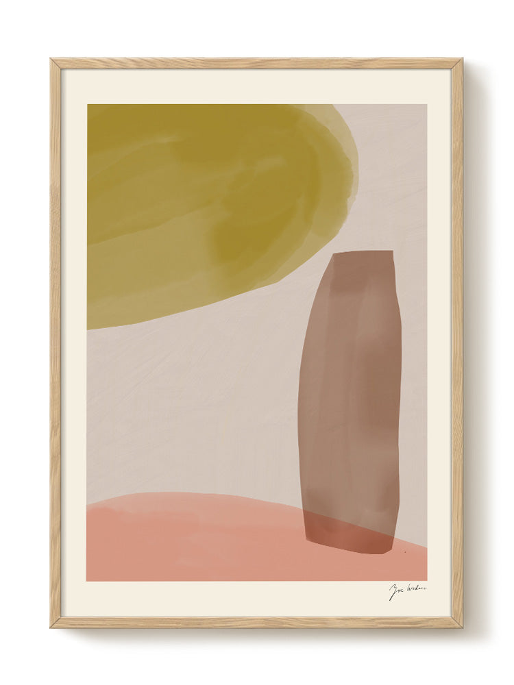 abstract portrait portrait Poster