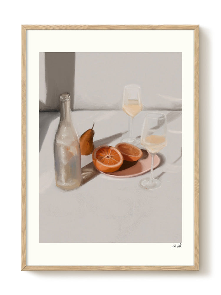 abstract animal portrait Poster