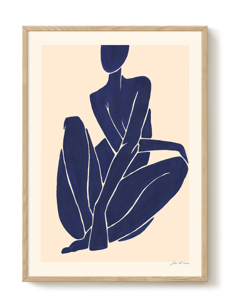 abstract portrait portrait Poster