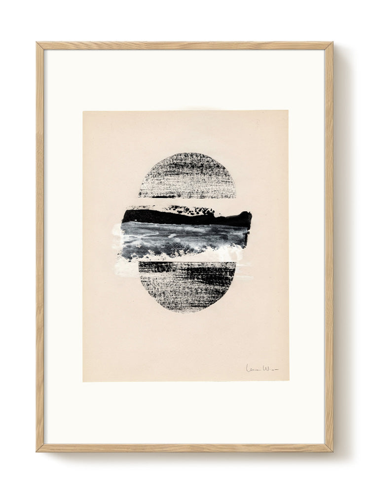 abstract portrait portrait Poster