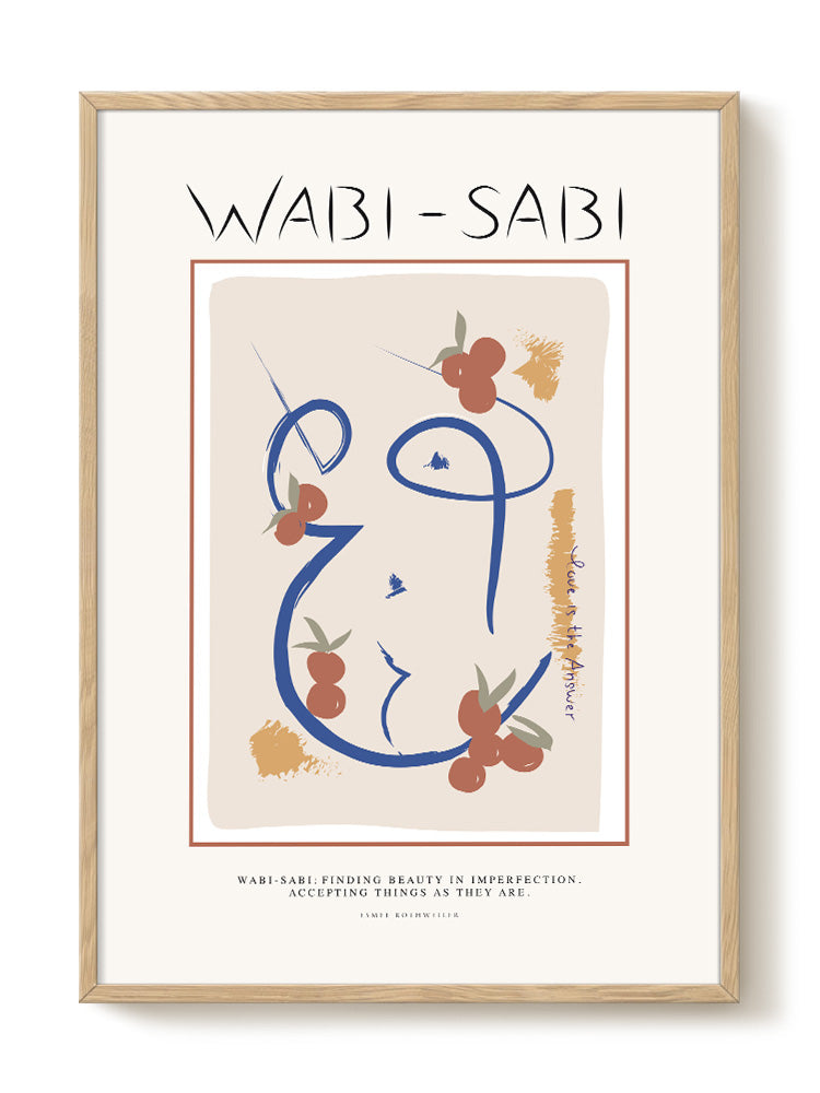 abstract portrait portrait Poster