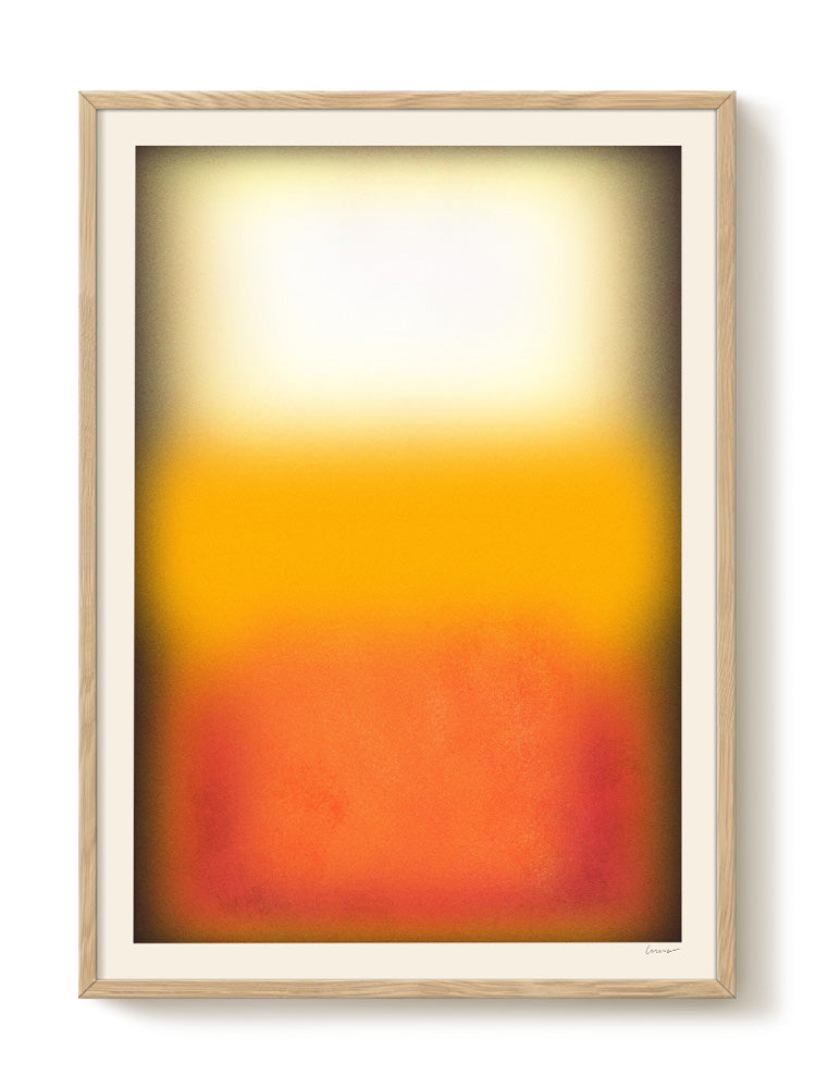 abstract portrait portrait Poster