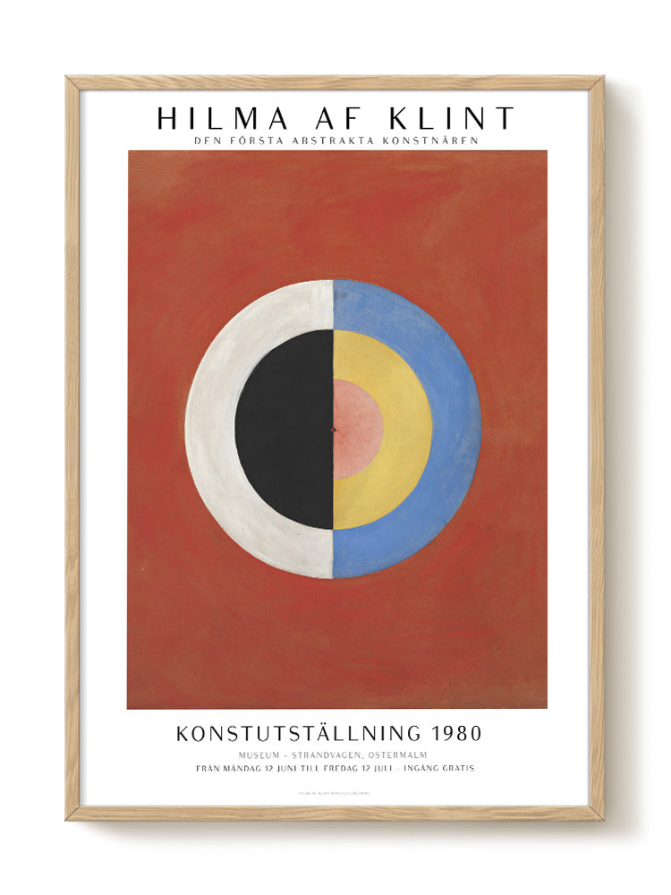 Hilma af Klint - Art exhibition – modern wall art print, Falcozi Studio